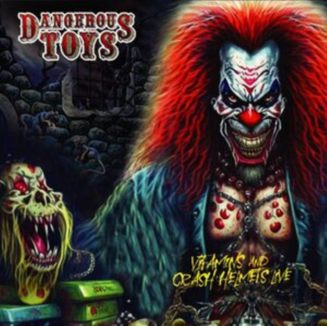 Dangerous Toys - Vitamins & Crash Helmets Live (Red Vinyl/2LP) (Vinyl) (US Import)