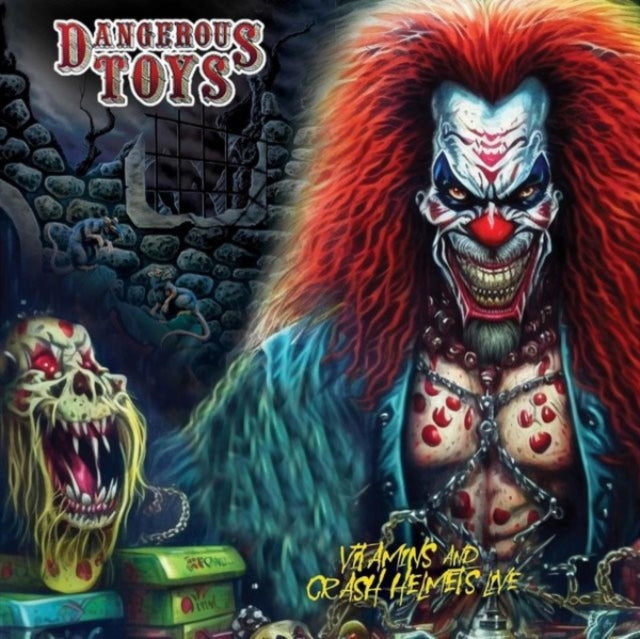 Dangerous Toys - Vitamins & Crash Helmets Live (Blue Vinyl) (Vinyl) (US Import)