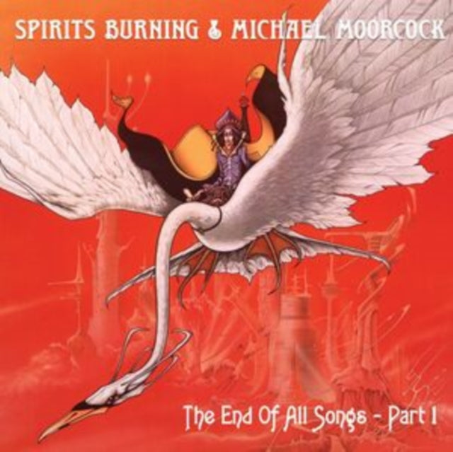 Spirits Burning & Moorcock,Michael - End Of All Songs (Orange Marble Vinyl) (Vinyl) (US Import)
