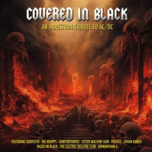 Various Artists - Covered In Black Industrial Tribute To Ac/Dc (Red Vinyl) (Vinyl) (US Import)