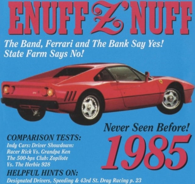 Enuff Z'Nuff - 1985 (Blue/Red Vinyl/Reissue) (Vinyl) (US Import)