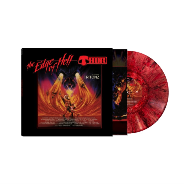 Thor - Edge Of Hell (Red Marble Vinyl) (Vinyl) (US Import)