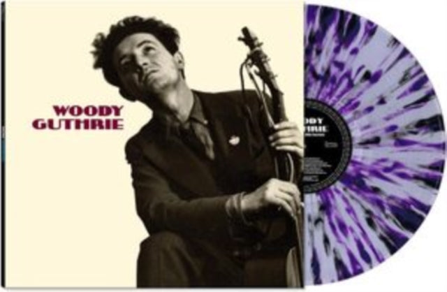 Woody Guthrie - This Machine Kills Fascists (Limited Edition/Purple/Clear/Black Splatter Vinyl) (Vinyl) (US Import)