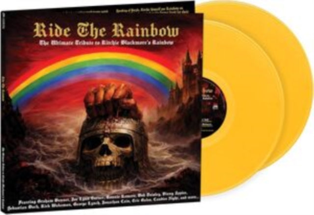 Various Artists - Ride ​The Rainbow - The ​Ultimate ​Tribute To Ritchie Blackmore’s Rainbow (Limited/Yellow Vinyl/2LP) (Vinyl) (US Import)