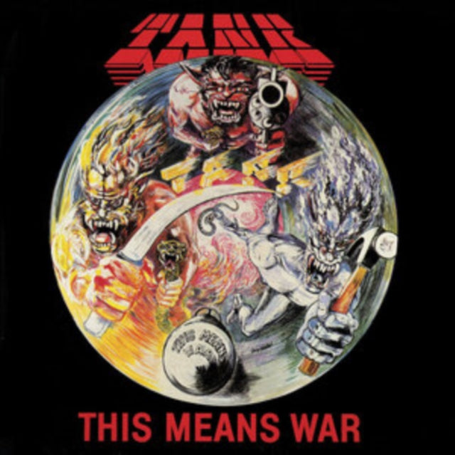 Tank - This Means War (Limited Edition/Clear/Red Splatter Vinyl) (Vinyl) (US Import)