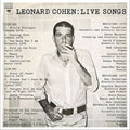 Leonard Cohen - Live Songs (150g) (Vinyl) (US Import)