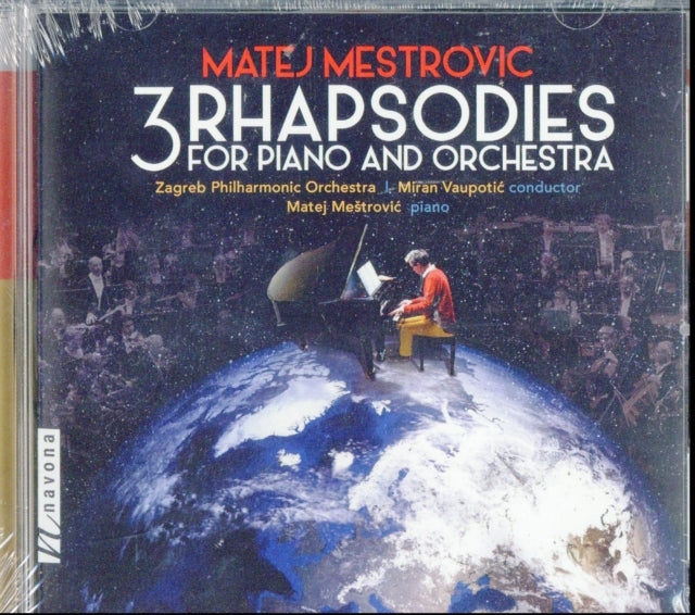 Zagreb Philharmonic Orchestra; Matej Mestrovic - Mestrovic: 3 Rhapsodies For Piano & Orchestra (CD)