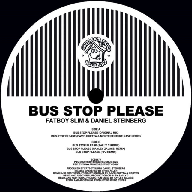 Fatboy Slim & Daniel Steinberg - Bus Stop Please (Remixes) (Vinyl) (US Import)