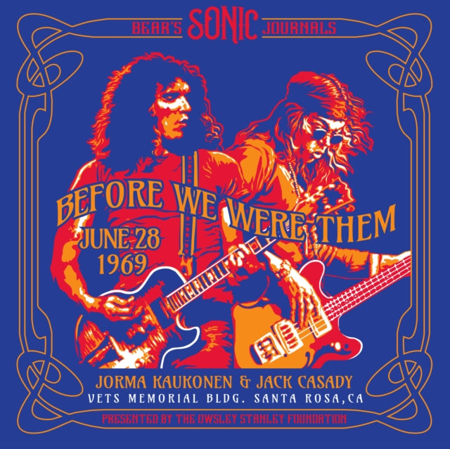 Kaukonen,Jorma & Jack Casady - Bear's Sonic Journals: Before We Were Them (Color Vinyl/2LP) (Vinyl) (US Import)