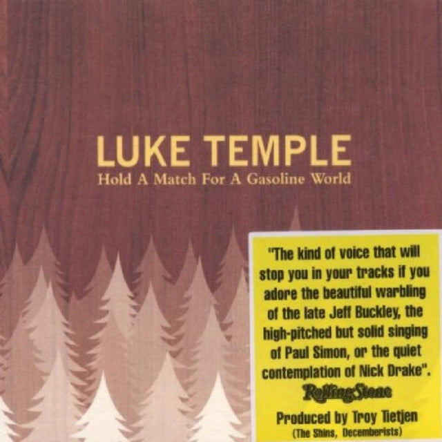 Luke Temple - Hold A Match For A Gasoline Wo (CD)
