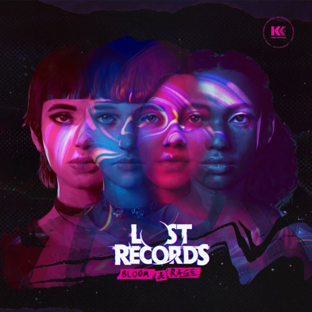 Ruth Radelet (Chromatics) / Milk & Bone / Nora Kelly Band - Lost Records: Bloom & Rage OST From Game (Transparent Pink/Blue Vinyl) (Vinyl) (US Import)
