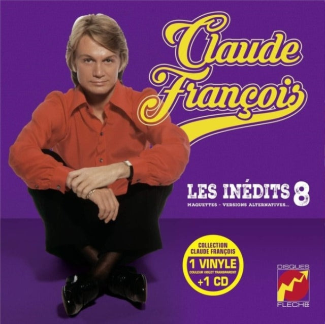 Claude Francois - Les Inedits Vol. 08 (Golden Vinyl) (Vinyl) (US Import)