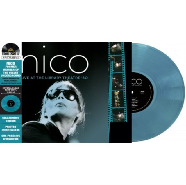 Nico - Live At The Library Theatre '80 (Deluxe/Crystal Clear Light Blue Vinyl) (Vinyl) (US Import)
