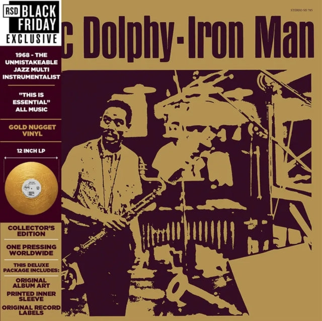 Eric Dolphy - Iron Man (Deluxe/Color Vinyl) (Vinyl) (US Import)