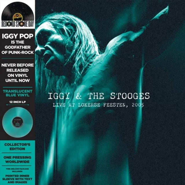 Iggy & The Stooges - Live At Lokerse Feesten, 2005 (Translucent Blue Vinyl) (Vinyl) (US Import)