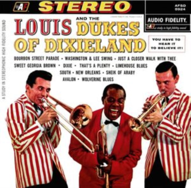 Louis Armstrong - Louis Armstrong & The Dukes Of Dixieland (Red Vinyl/Deluxe) (Vinyl) (US Import)