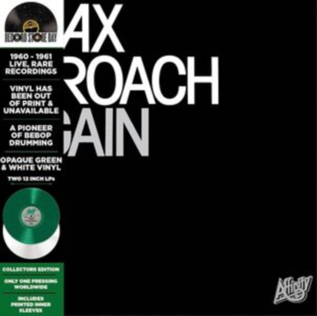 Max Roach - Again (Green/White Vinyl/Deluxe/2LP) (Vinyl) (US Import)