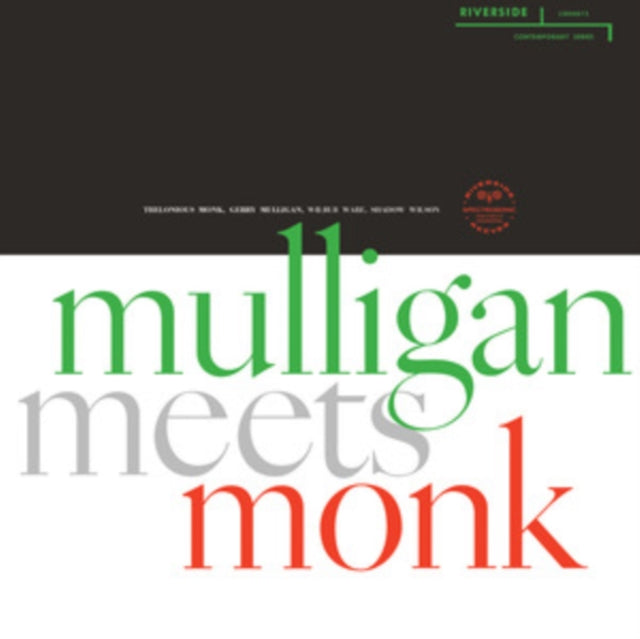 Monk,Thelonious & Gerry Mulligan - Mulligan Meets Monk (Vinyl) (US Import)