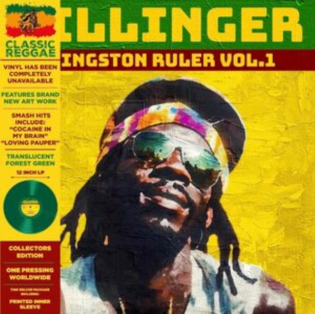 Dillinger - Kingston Ruler VOL.1 (Green Vinyl/Deluxe) (Vinyl) (US Import)