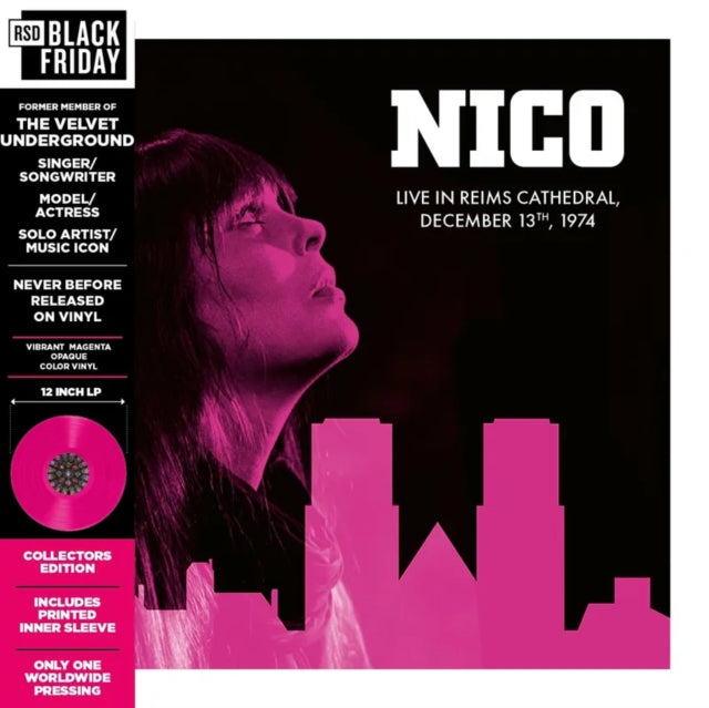Nico - Live In Reims Cathedral, 1974 (Vibrant Magenta Opaque Vinyl) (RSD) (Vinyl) (US Import)