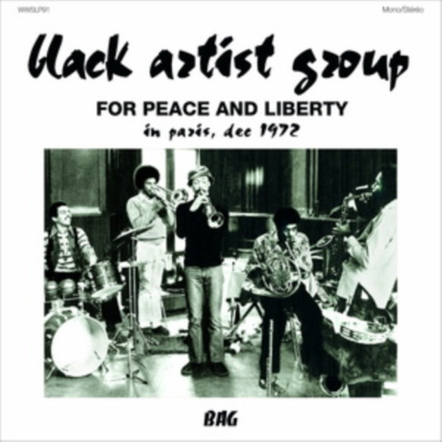 Black Artist Group - For Peace And Liberty: In Paris, Dec 1972 (CD)