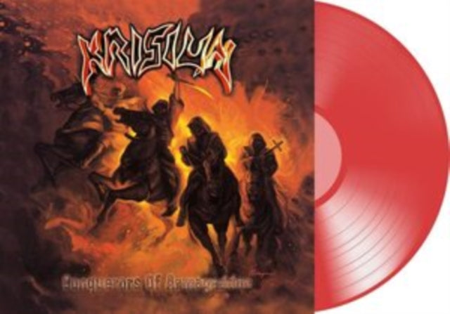 Krisiun - Conquerors Of Armageddon (Transparent Red Vinyl) (Vinyl) (US Import)