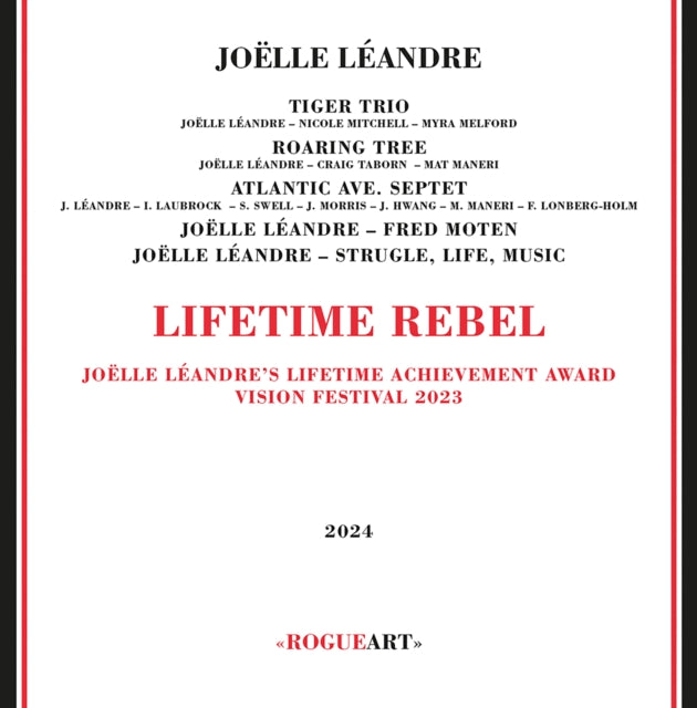 Joelle Leandre - Lifetime Rebel: Joelle Leandre's Lifetime Achievement Awards, Vision Festival 2023 (5CD) (CD)