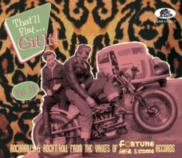Various Artists - That'll Flat Git It!, Volume 55 - Rockabilly & Rock N Roll From The Vaults Of Fortune, Hi-Q & Strate (CD)