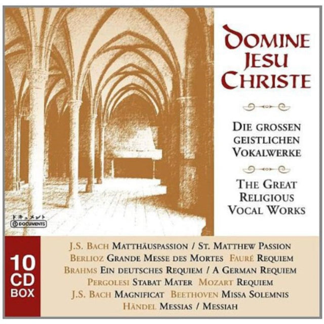 Various Artists - Domine Jesu Christe: The Great Religious Vocal Works (CD)
