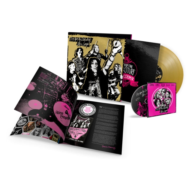 Alice Cooper - Live From The Astroturf (Gold Vinyl/DVD) (Vinyl) (Region 1 US Import)