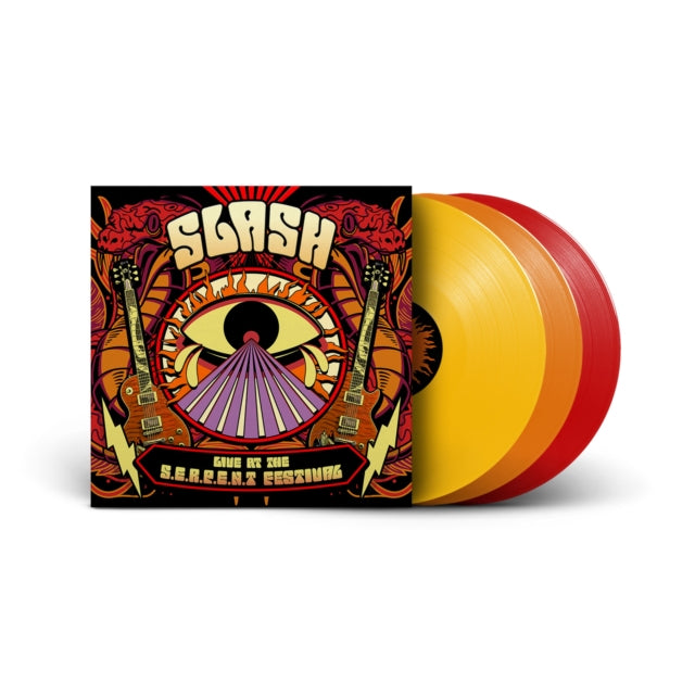 Slash - Live At The S.E.R.P.E.N.T. Festival (Tri-Color (Red/Orange/Yellow) Vinyl/3LP) (Vinyl) (US Import)