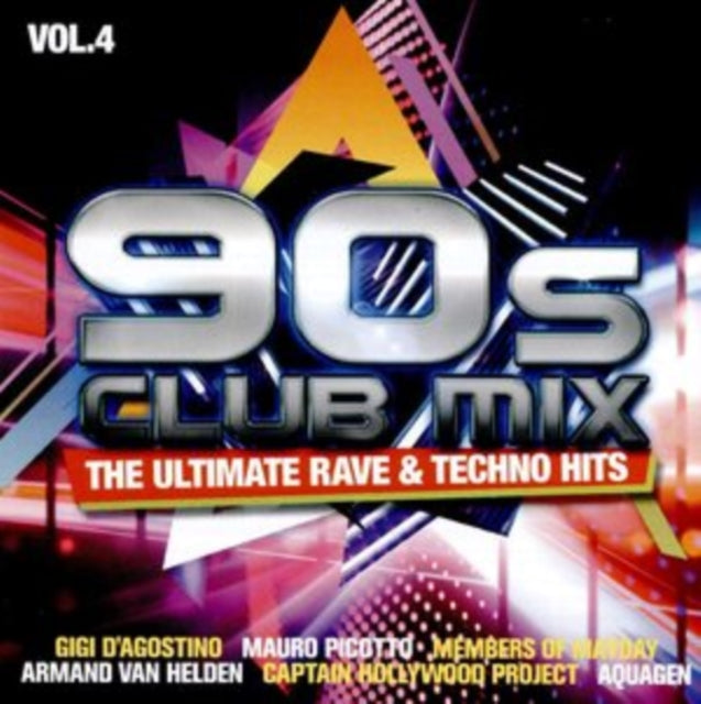 Various Artists - 90S Club Mix Vol. 4 - The Ultimative Rave & Techno Hits (2CD) (CD)