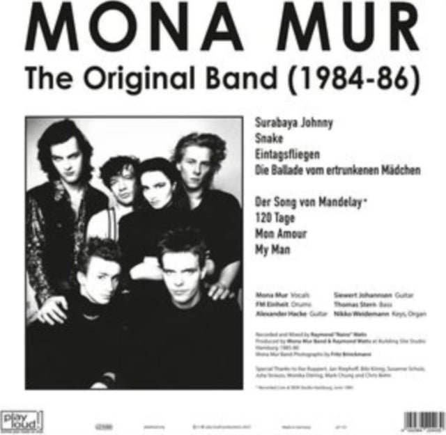 Mona Mur - Original Band (1984-86) (Vinyl) (US Import)