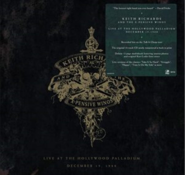 Keith Richards & The X-Pensive Winos - Live At The Hollywood Palladium (CD)