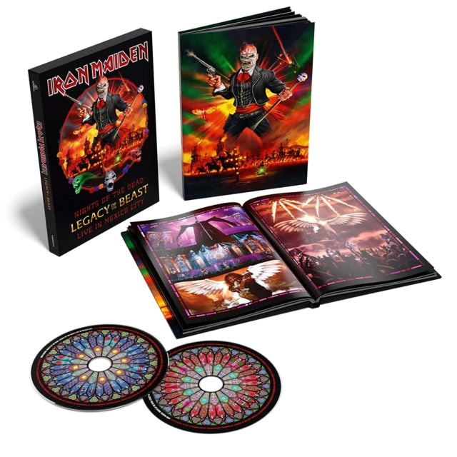 Iron Maiden - Nights Of The Dead, Legacy Of The Beast: Live In Mexico City (X) (DELUXE/2CD/BOOK) (CD)