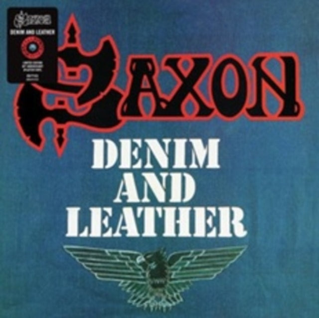 Saxon - Denim & Leather (Limited/40th Anniversary/Red & Black Splatter Vinyl) (I) (Vinyl) (US Import)