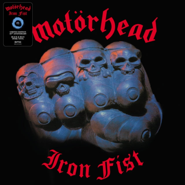 Motorhead - Iron Fist (Black & Blue Swirl Vinyl) (Vinyl) (US Import)