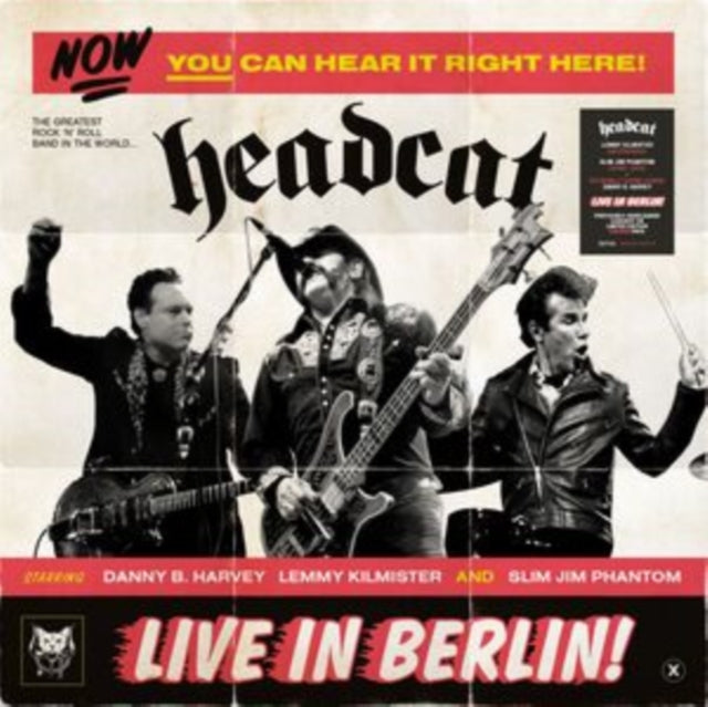 Headcat - Live In Berlin (2LP) (Vinyl) (US Import)