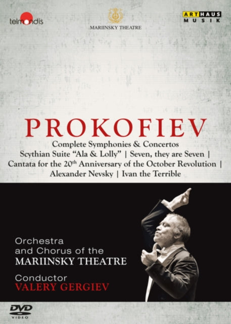 Valery Gergiev; Orchestra & Chorus Of The Mariinsky Theatre - Prokofiev: Complete Symphonies & Concertos (Pcm Stereo, Dts 5.2) (DVD) (Region 1 US Import)