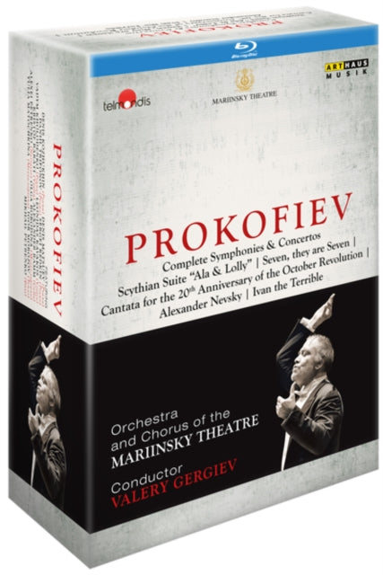 Valery Gergiev; Orchestra & Chorus Of The Mariinsky Theatre - Prokofiev: Complete Symphonies & Concertos (Pcm Stereo, Dts-HD Master Audio 5.1 (Blu-ray) (Region A US Import)