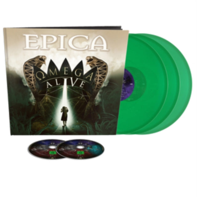 Epica - Omega Alive (Earbook Green Vinyl/5LP) (Vinyl) (US Import)