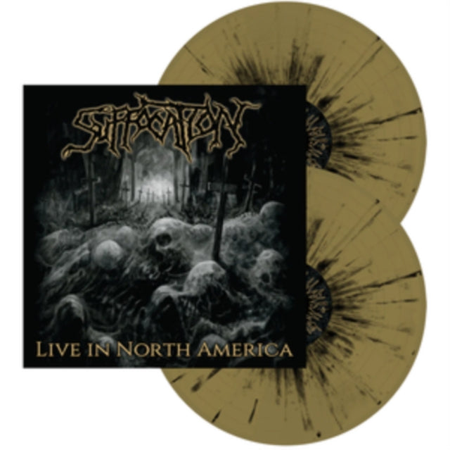 Suffocation - Live In North America (Gold & Black Splatter Vinyl) (I) (Vinyl) (US Import)