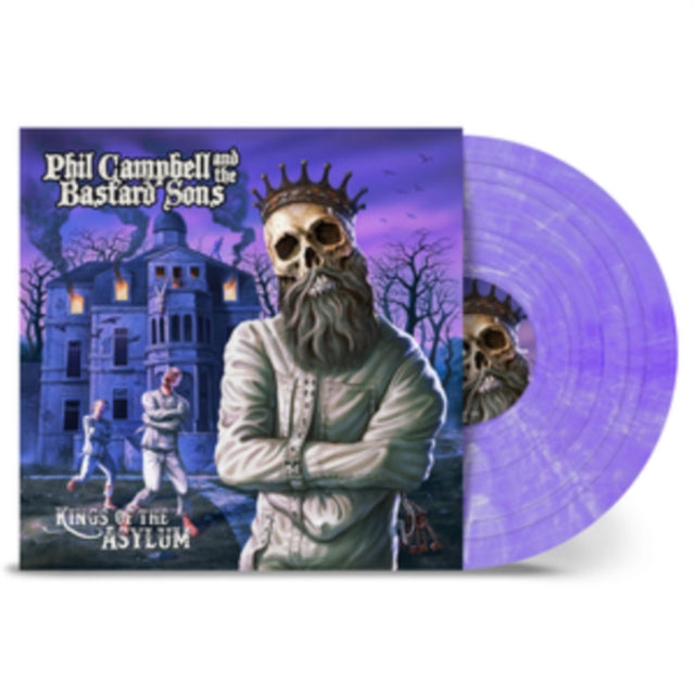 Campbell,Phil & The Bastard Sons - Kings Of The Asylum (White/Purple Vinyl) (Vinyl) (US Import)