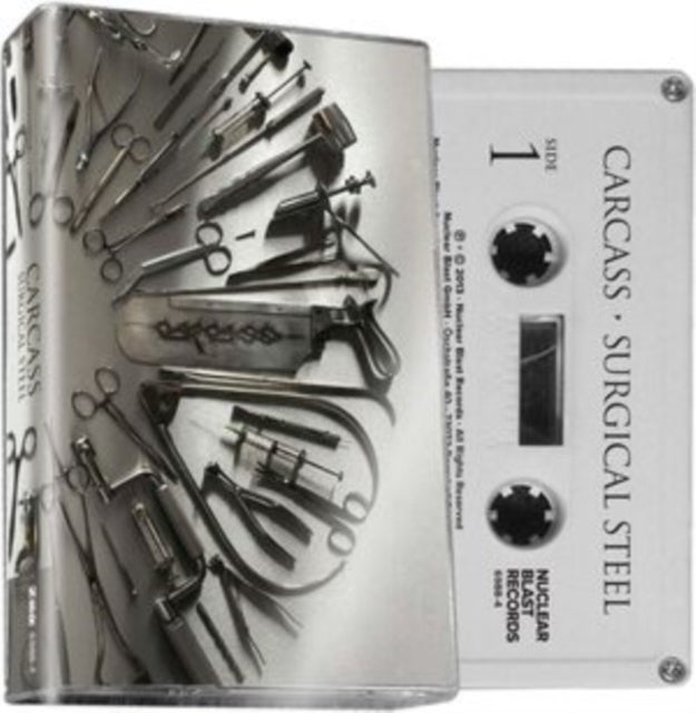 Carcass - Surgical Steel (10th Anniversary/Silver Cassette) (Cassette)