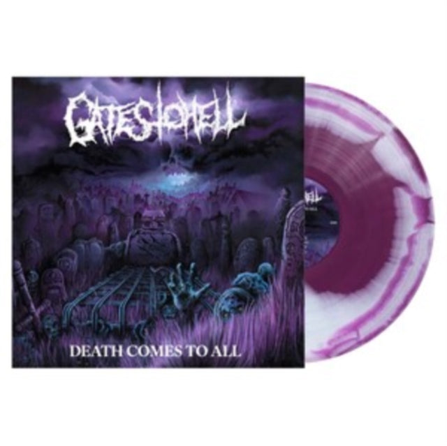 Gates To Hell - Death Comes To All (Purple/White Swirl Vinyl) (Vinyl) (US Import)