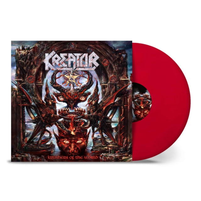 Kreator - Krushers Of The World (LP Sleeve) (Red Vinyl) (Vinyl) (US Import)