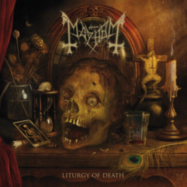 Mayhem - Liturgy Of Death (Gold Cassette ) (Cassette)