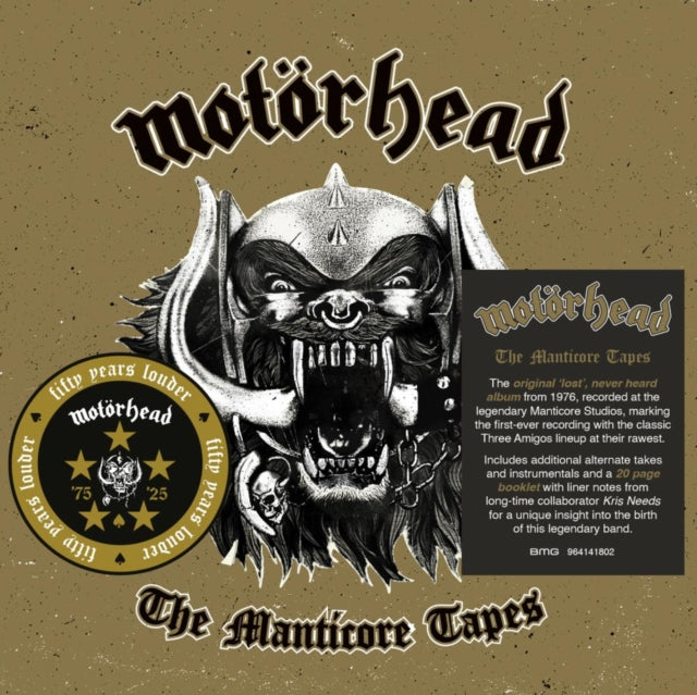 Motorhead - Manticore Tapes (CD)