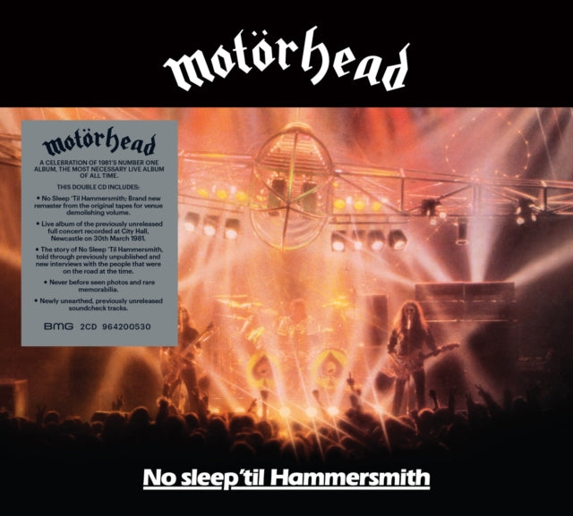 Motorhead - No Sleep Til Hammersmith (X) (40th Anniversary) (2CD) (CD)