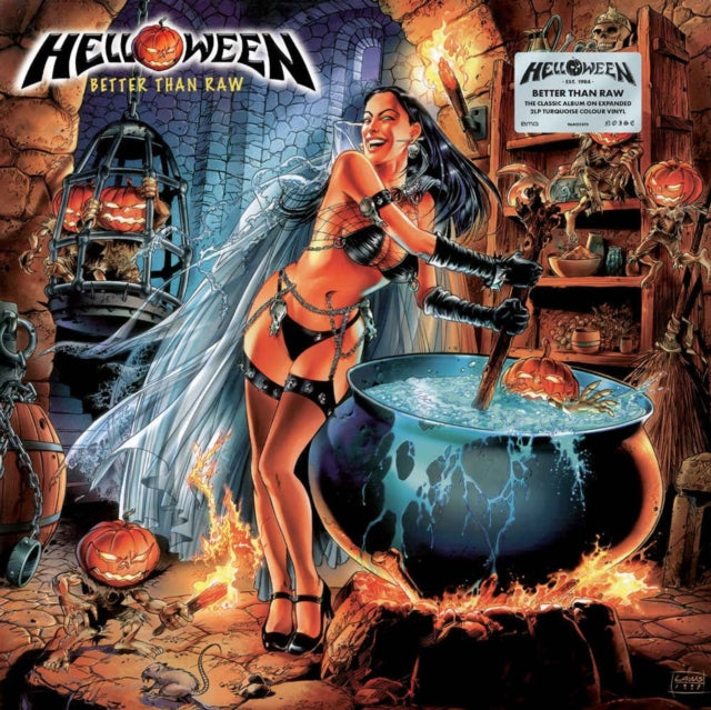 Helloween - Better Than Raw (X) (Turquoise Vinyl/2LP) (Vinyl) (US Import)